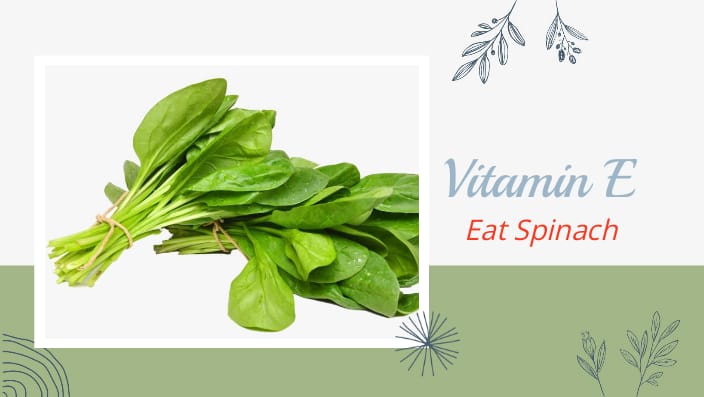 विटामिन-ई स्वास्थ्य लाभ spinach