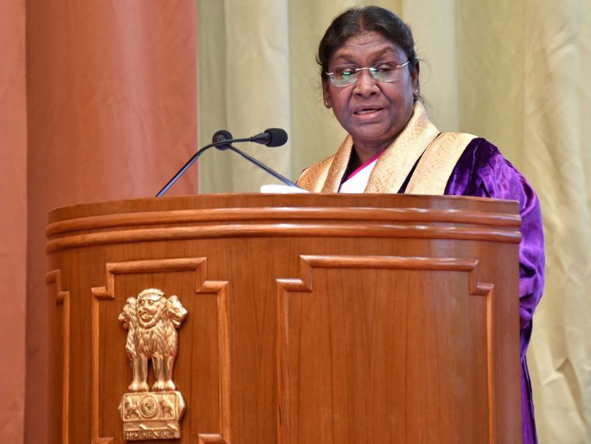  President Draupadi Murmu addresses the 26th convocation