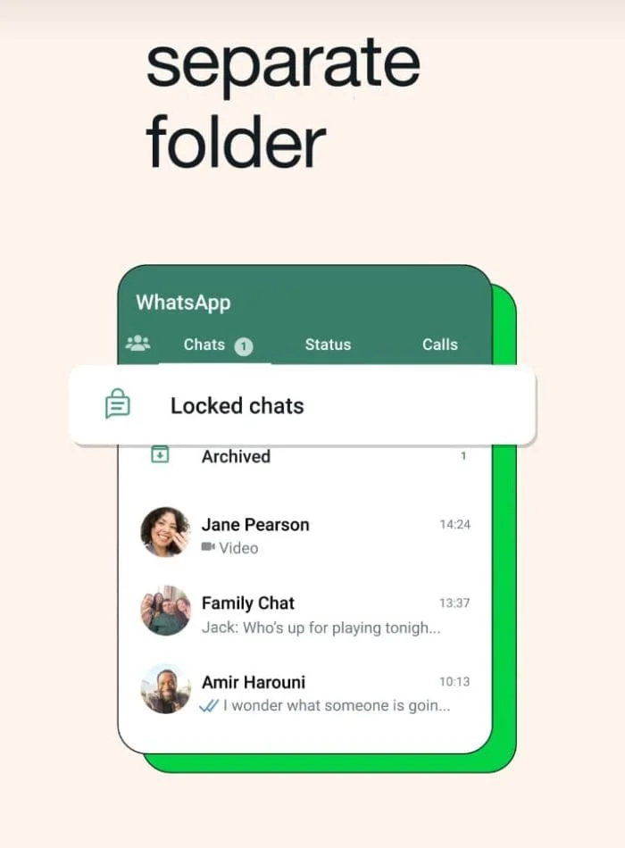 Locked WhatsApp Chat